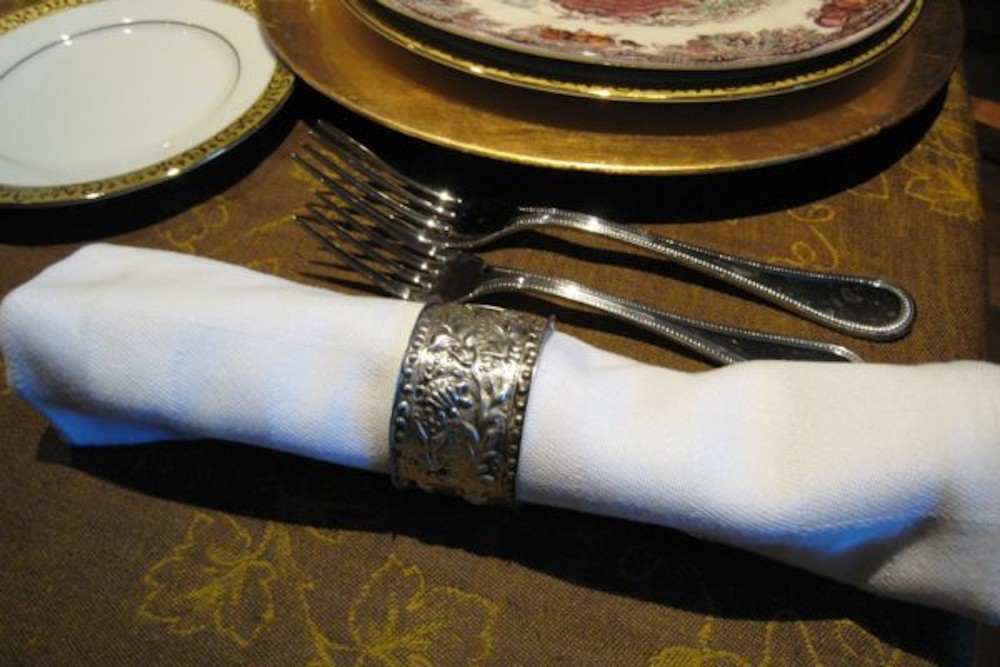 Jewish Etiquette is Fold Your Napkin