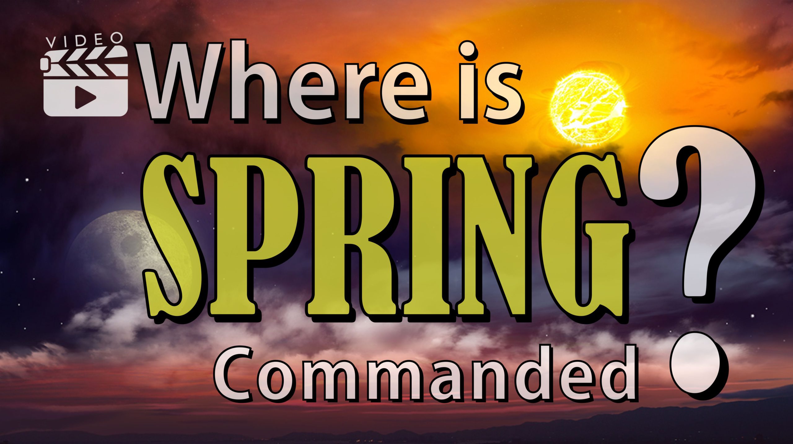 Where Is Spring Commanded?