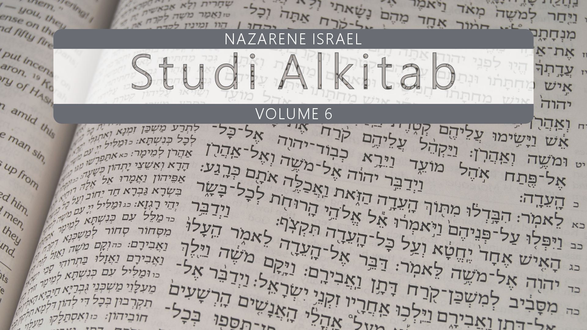 Studi Alkitab Nazaret Vol. 6