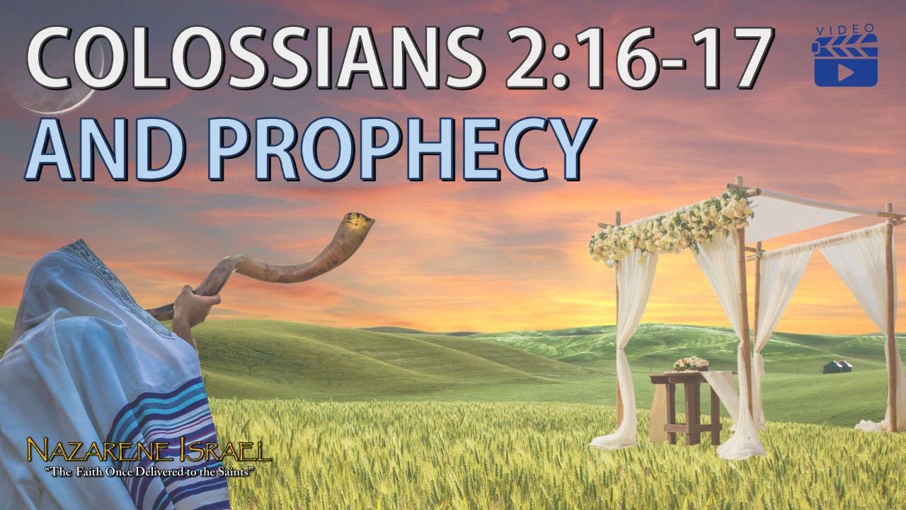 Colossians 2:16-17 and Prophecy