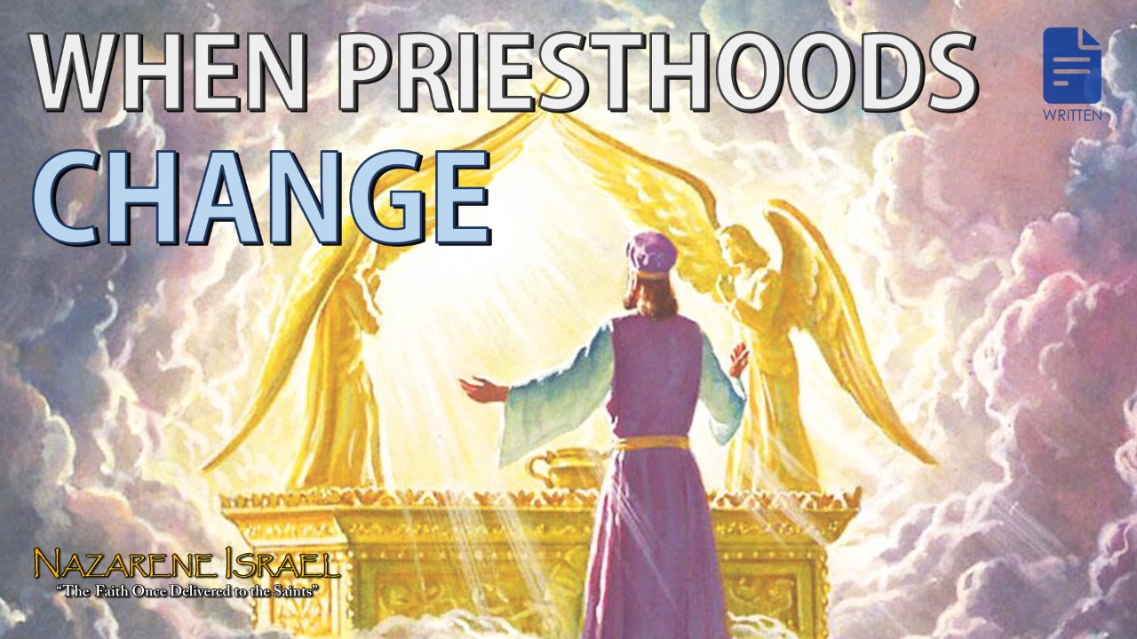 When Priesthoods Change