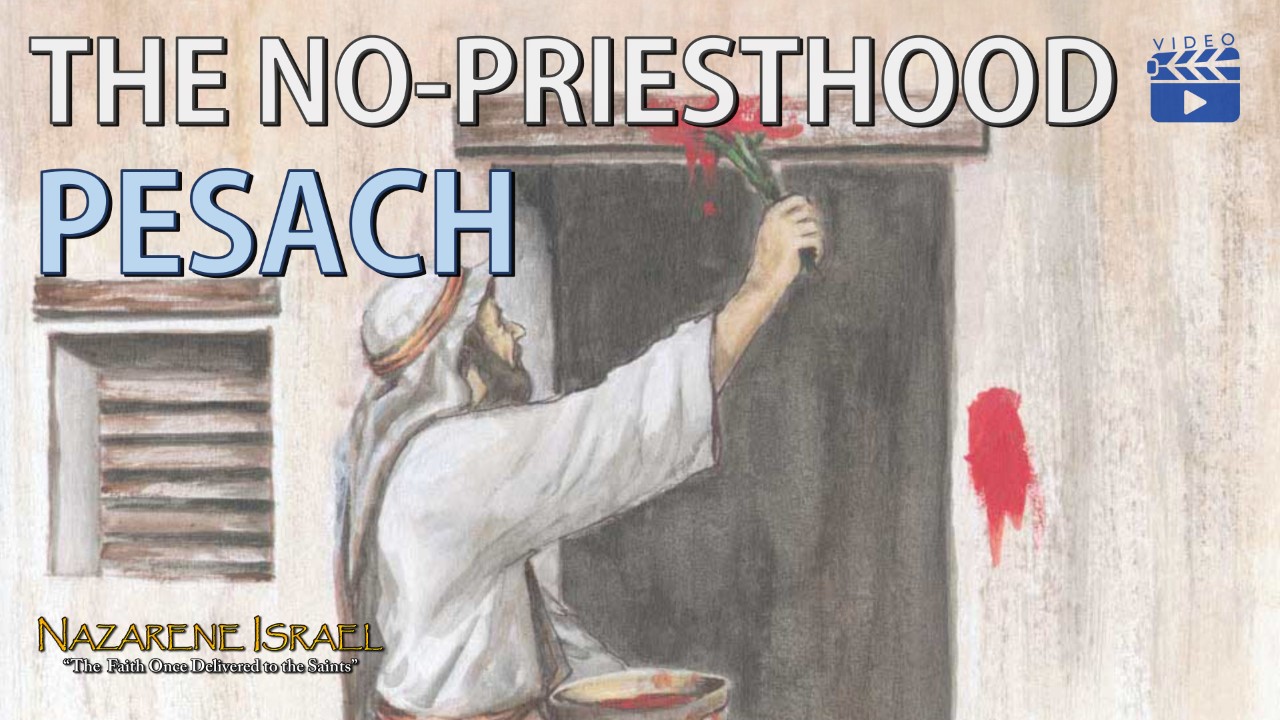 The No-Priesthood Pesach: The First Passover in Exodus 12!