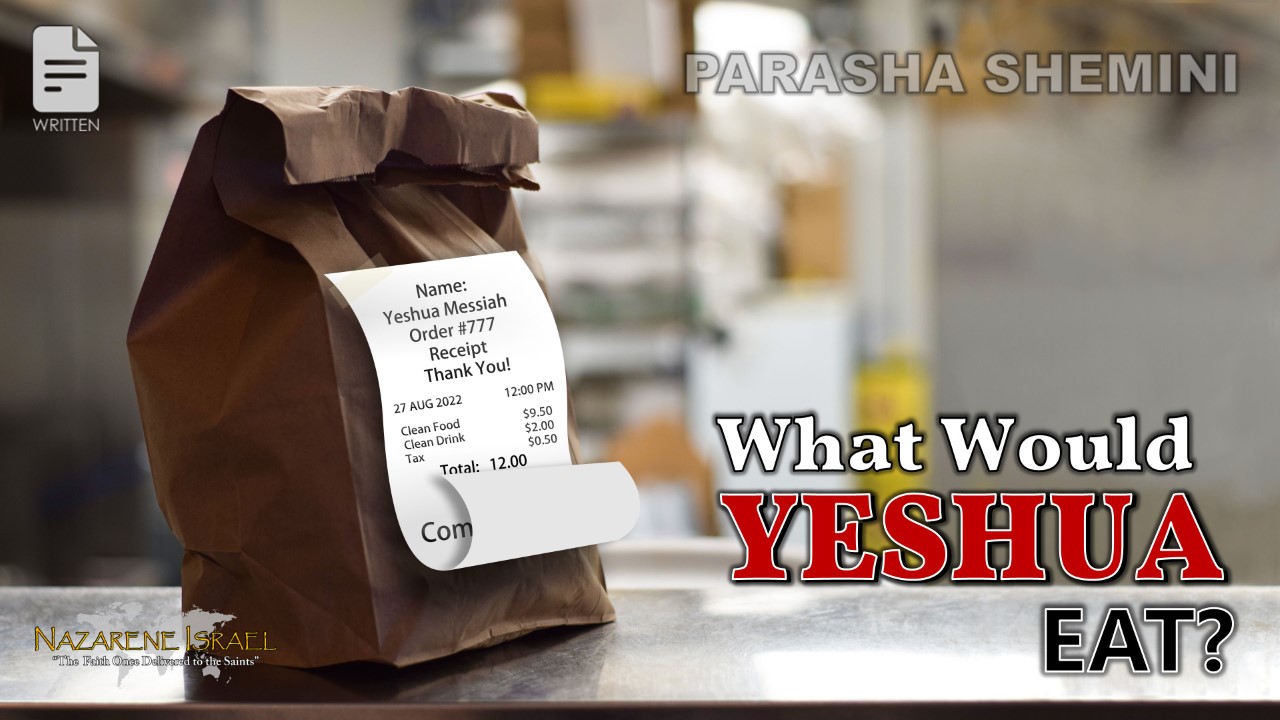 Parasha Shemini 2022: What Would Yeshua Eat?