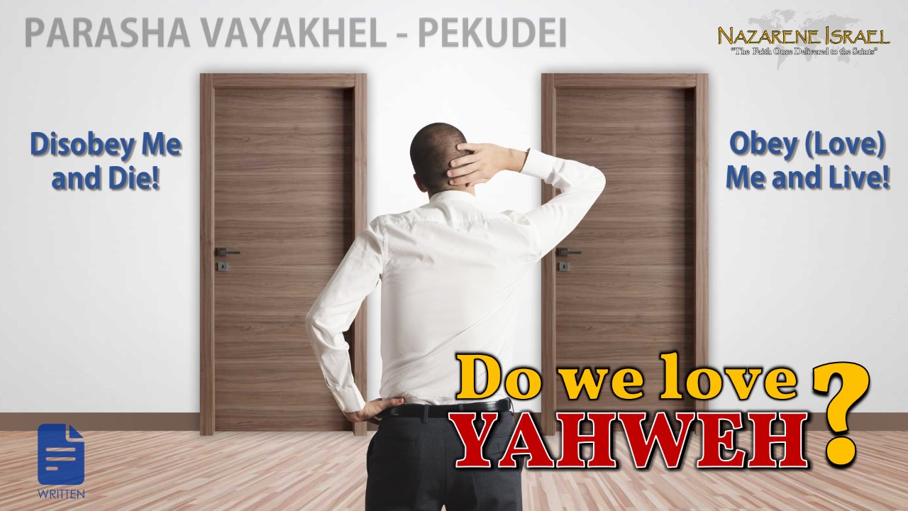 Vayakhel/Pekudei 2022: Lieben wir ihn?