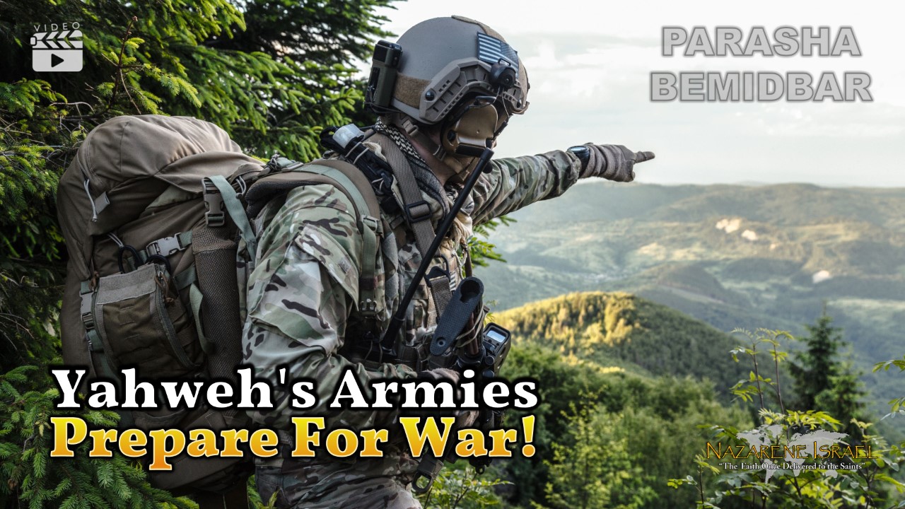 Parasha Bemidbar 2022: Yahweh’s Armies Prepare for War!