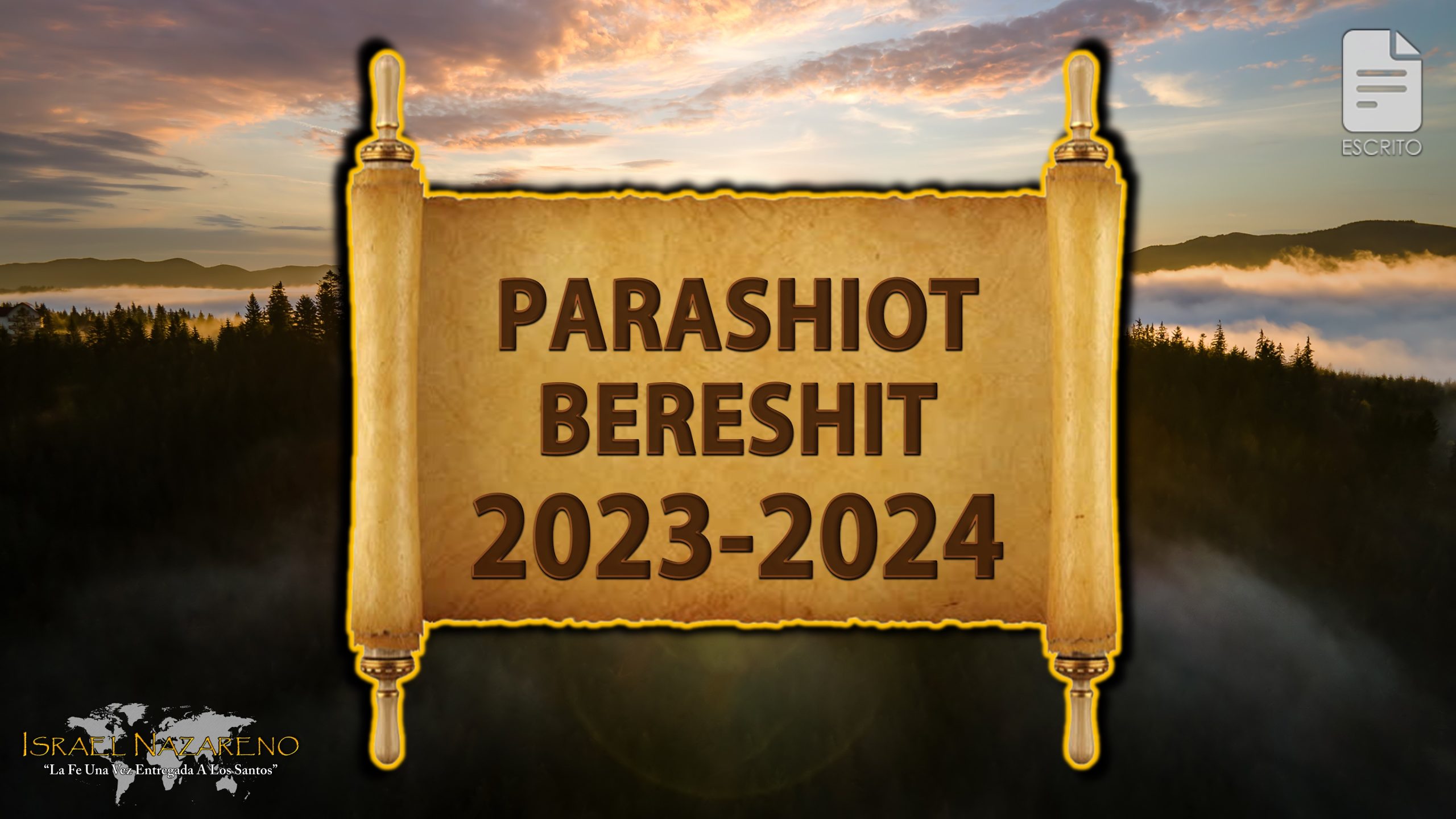 Parashiot Bereshit 2023-24
