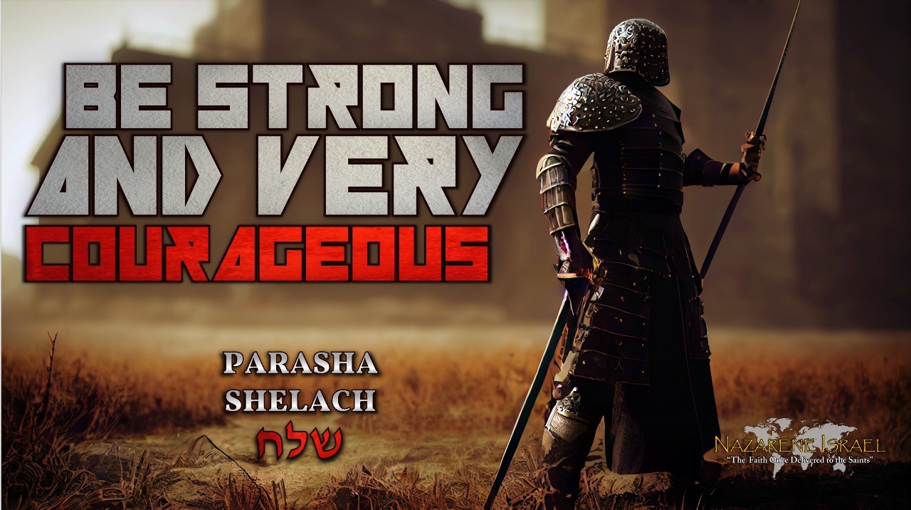 Parasha Shelach-Be Strong and Very Courageous